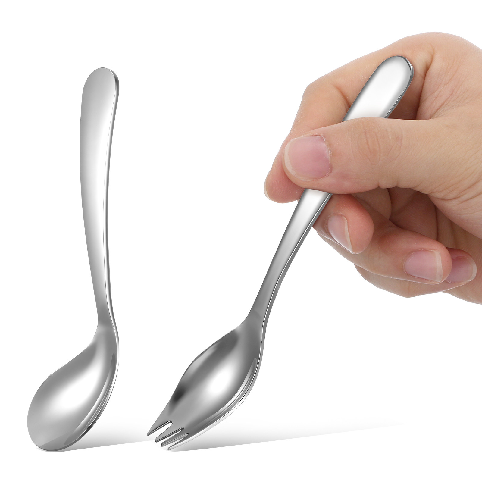 Self Feed Spoon - Набор из 1 изогнутой ложки для
