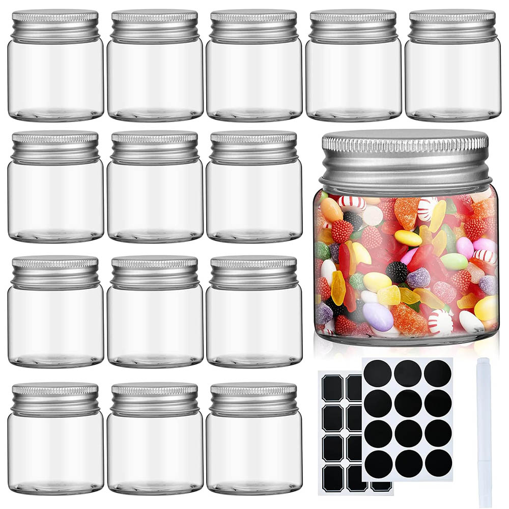 Baby Food Containers Glass - Мини-банки Mason на 2 унции, прозрачные