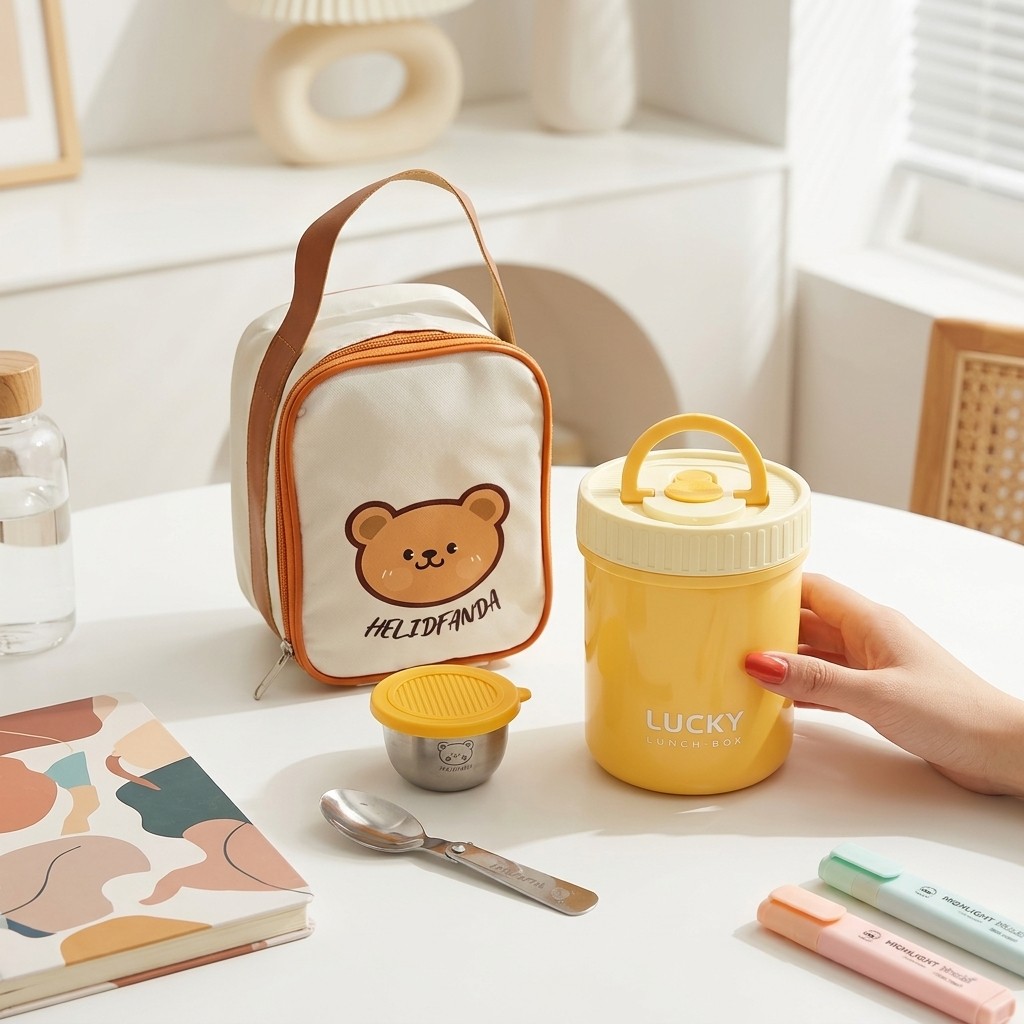 Baby Food Yogurt - Микроволновая термоизолированная коробка для обеда из