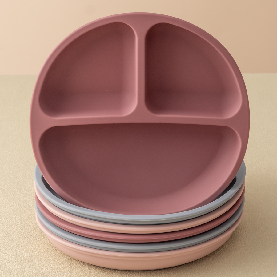 Baby Food Set - 1 шт., детская присоска, силиконовая обеденная