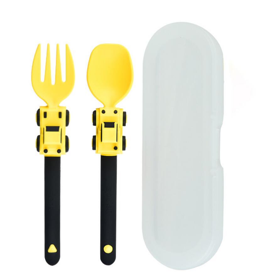 Baby Food Set - Детская пищевая добавка, ложка и вилка,