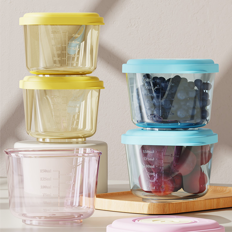 Baby Food Containers Glass - 6 шт. Контейнеры для хранения детского