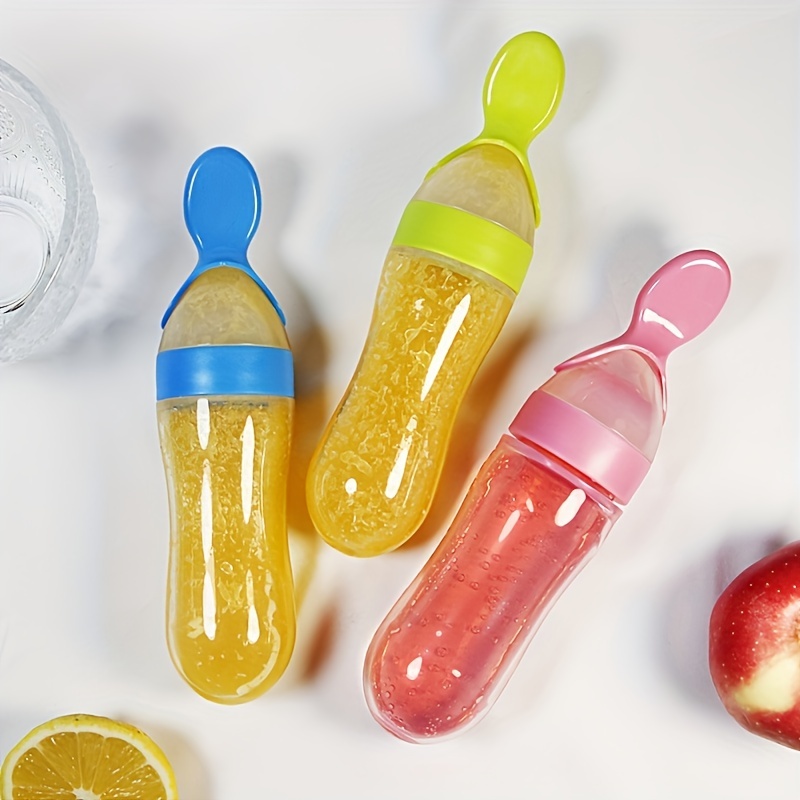Baby Food Jars - Силиконовая бутылочка для кормления ребенка с