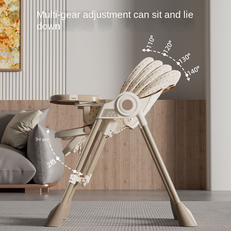 Baby Food Chair - Электрический многофункциональный складной стульчик для кормления
