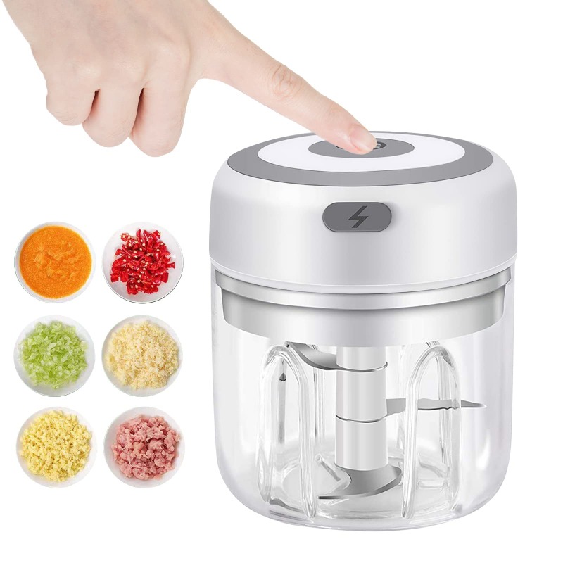Baby Food Blender - Электрический измельчитель чеснока 250 мл, многофункциональный