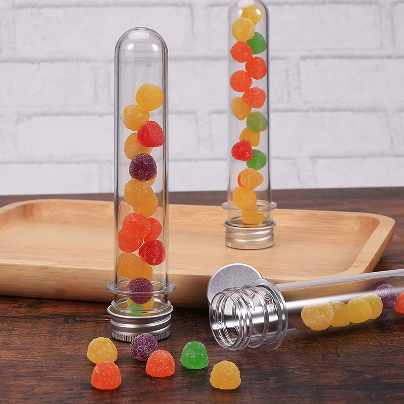 Baby Food Jars - 1/5 шт. пластиковые лабораторные пробирки, прозрачная