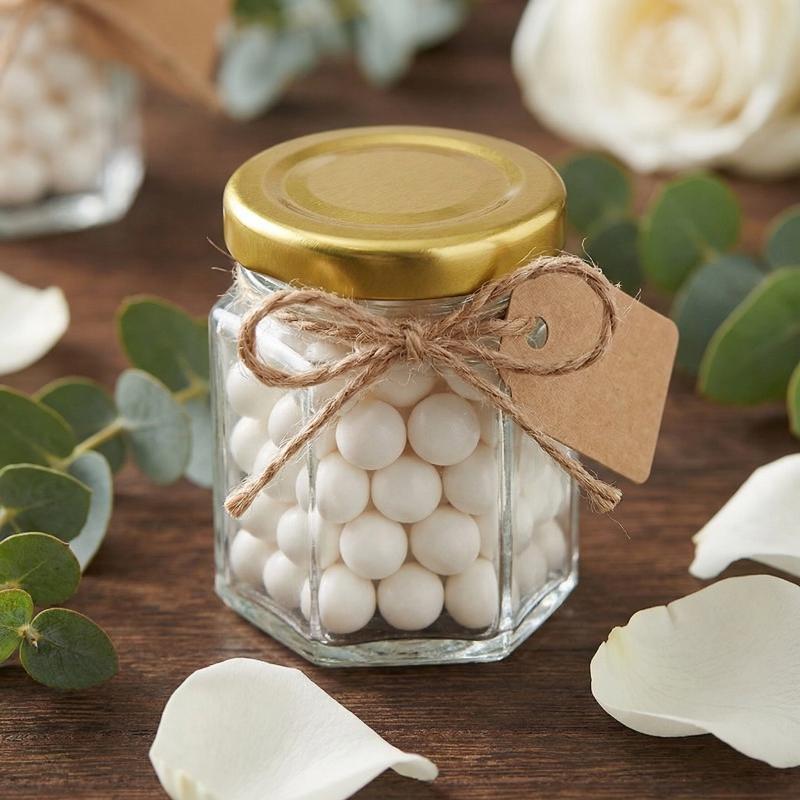 Baby Food Glass Jars - Оптовые мини-баночки шестигранной формы с крышками,