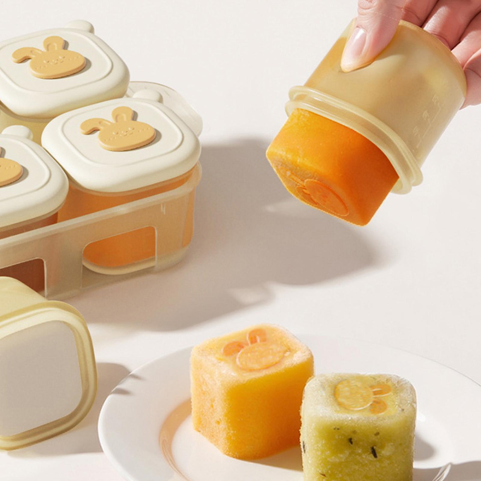 Контейнер-кубик для заморозки  – обзор и цена Baby Food Yogurt