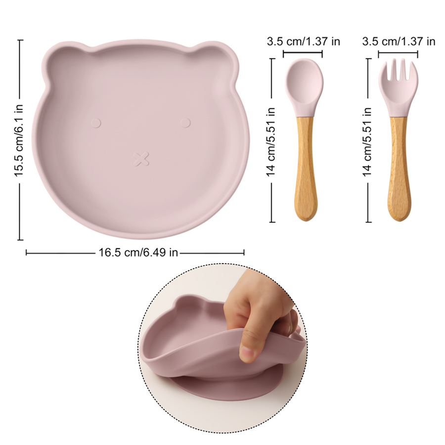 Цветной детский 3 шт., силикон – обзор и цена Self Feed Spoon