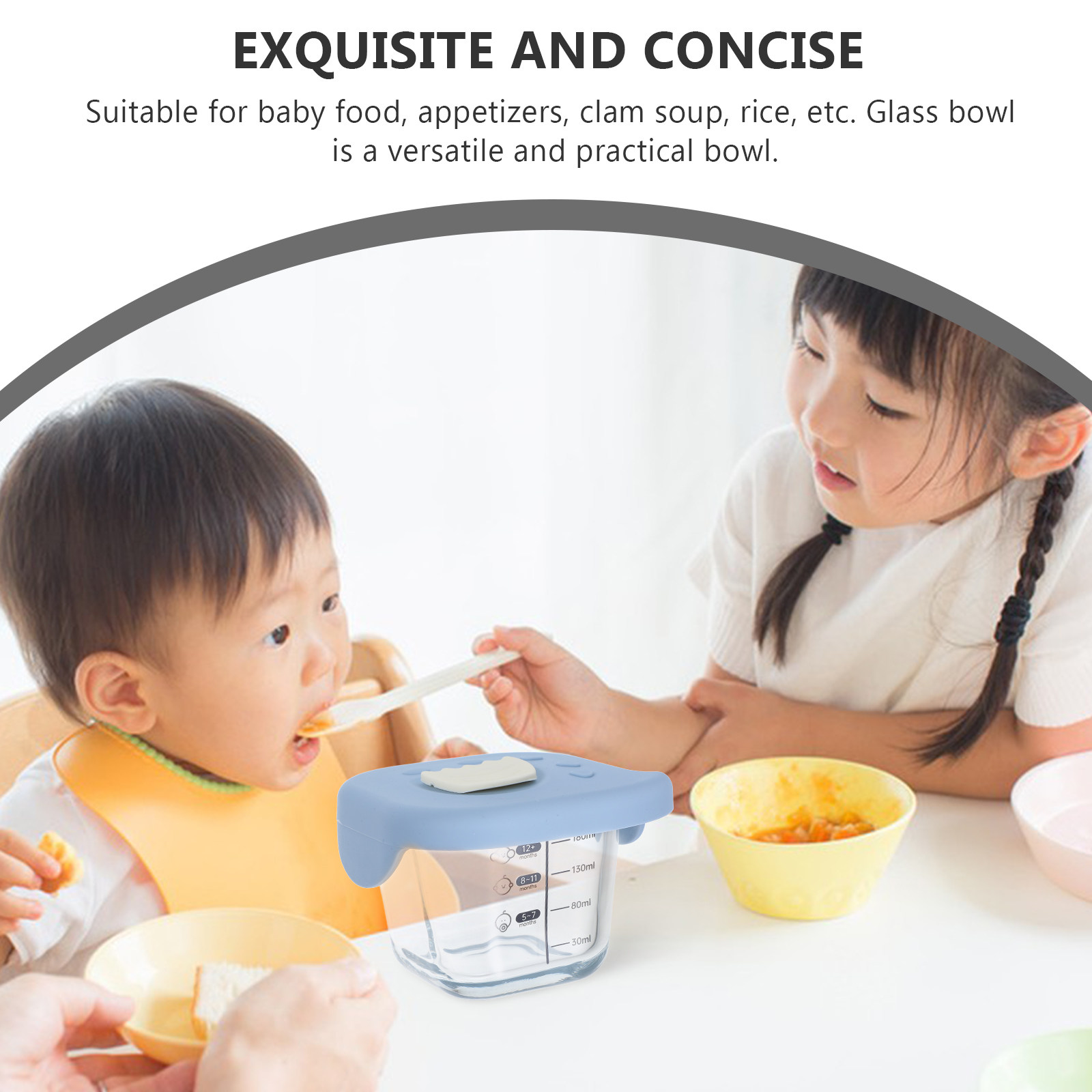 Стеклянная миска для кормления – обзор и цена Baby Food Containers Glass