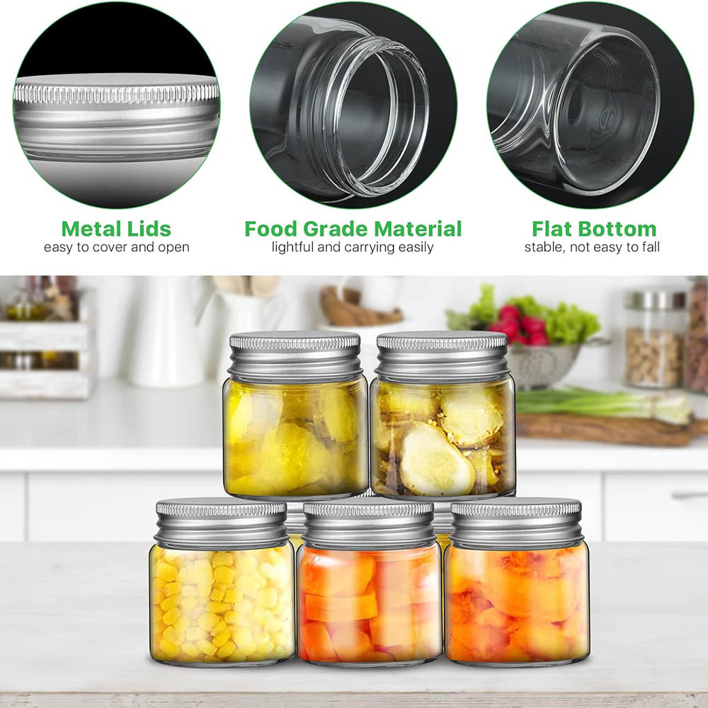 Мини-банки Mason на 2 унции, п – обзор и цена Baby Food Containers Glass