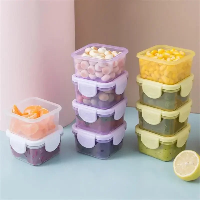 Набор из 4 мини-контейнеров дл – обзор и цена Baby Food Containers Glass