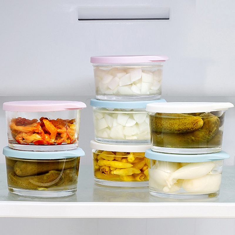 Круглая емкость для хранения п – обзор и цена Baby Food Containers Glass