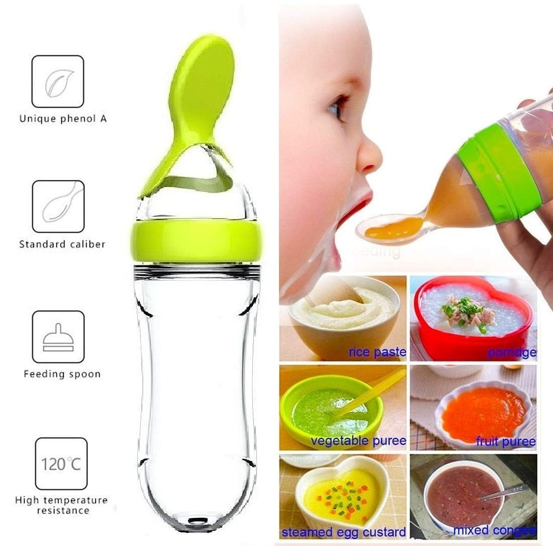 Сжимающая бутылочка для кормле – обзор и цена Baby Food Jars