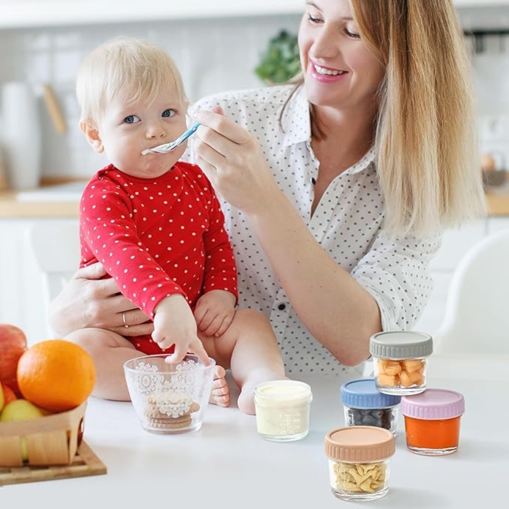 6 шт., стеклянная банка Mason  – обзор и цена Baby Food Glass Jars