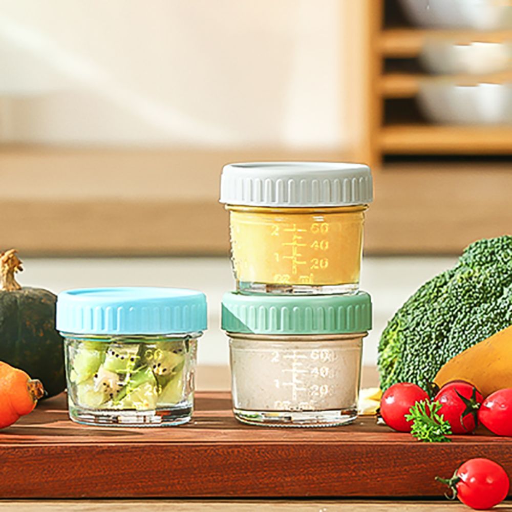 6 шт., многофункциональная сте – обзор и цена Baby Food Glass Jars