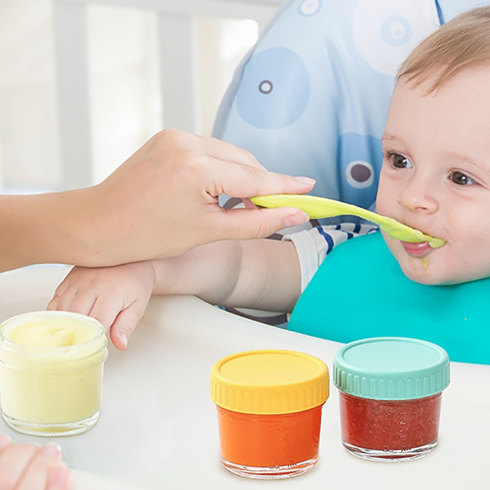 6 шт. стеклянная банка для дет – обзор и цена Baby Food Glass Jars