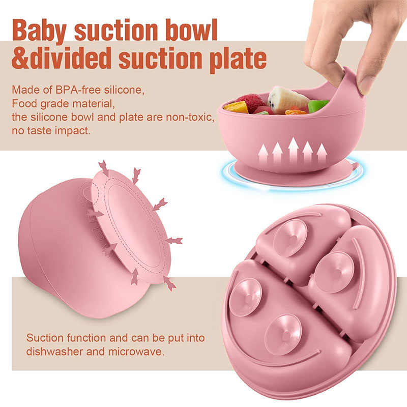 Набор детской силиконовой посу – обзор и цена Baby Food Set