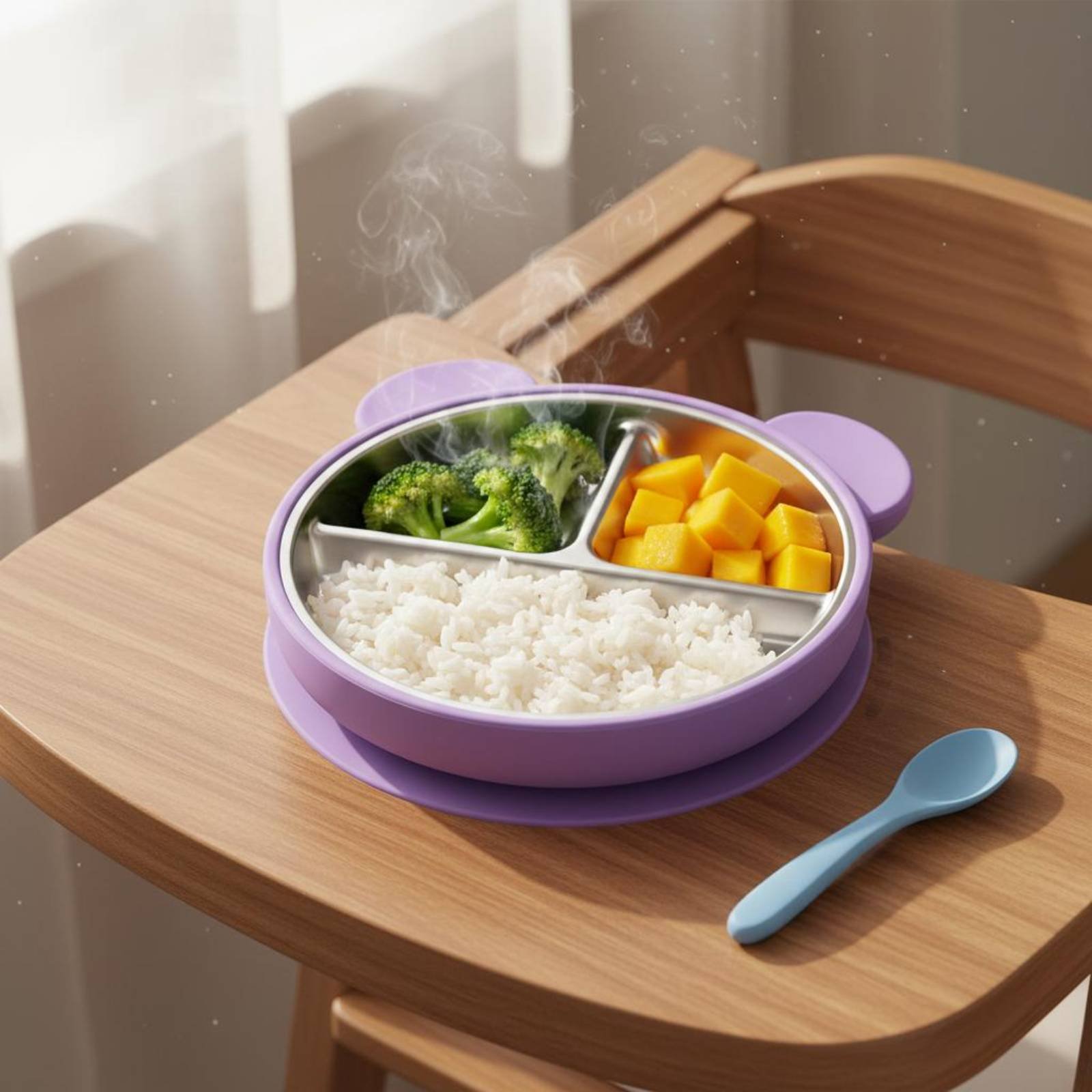 Тарелка-присоска из нержавеюще – обзор и цена Baby Food Chair