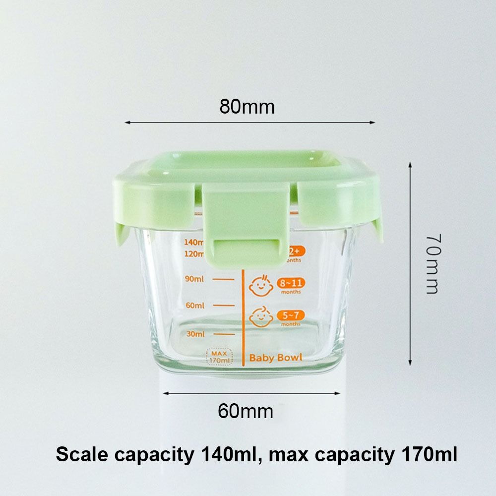 Новый ящик для хранения еды 17 – обзор и цена Baby Food Glass Jars