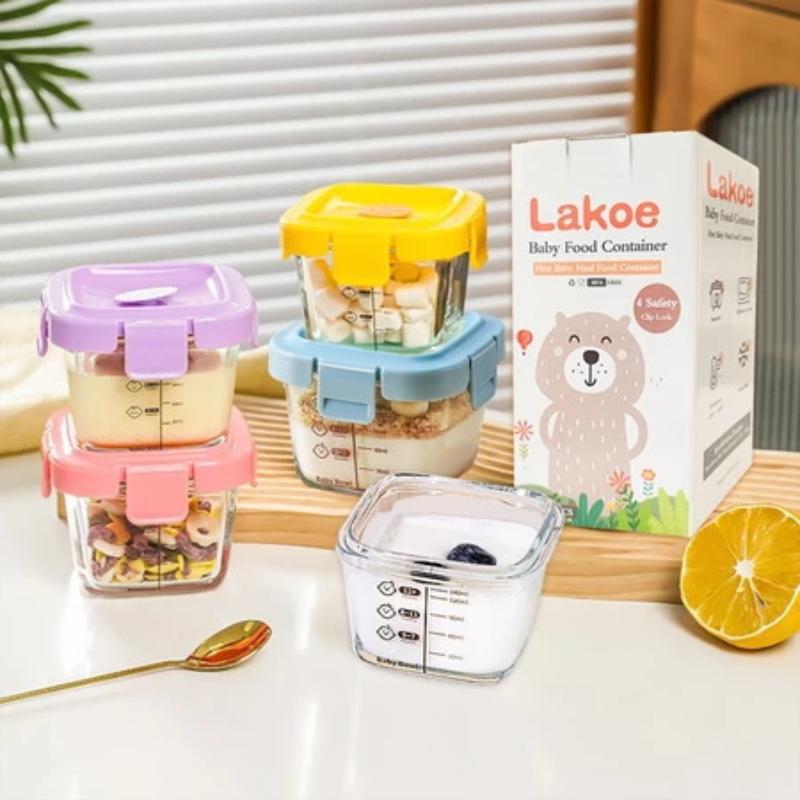 Термостойкий контейнер для хра – обзор и цена Baby Food Containers Glass