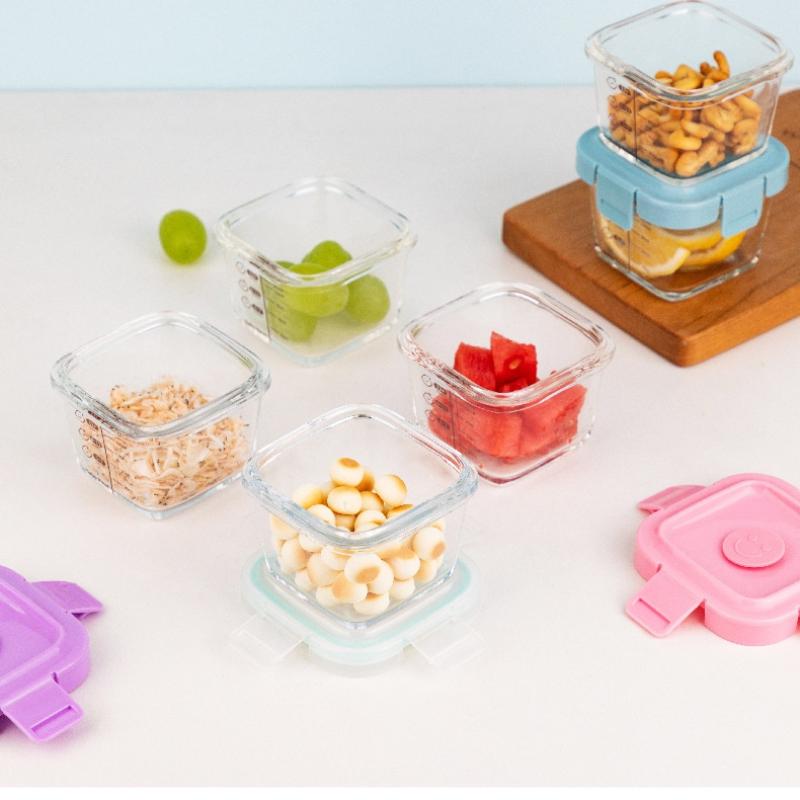 Термостойкий контейнер для хра – обзор и цена Baby Food Containers Glass