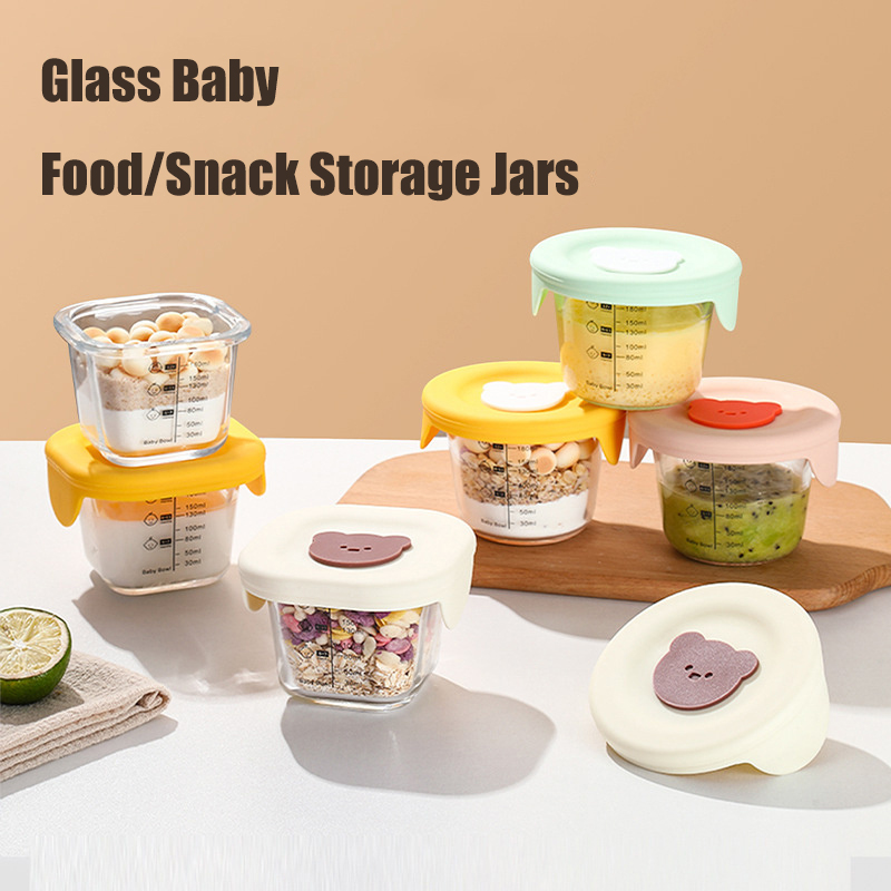 180 мл стеклянные банки для хр – обзор и цена Baby Food Glass Jars
