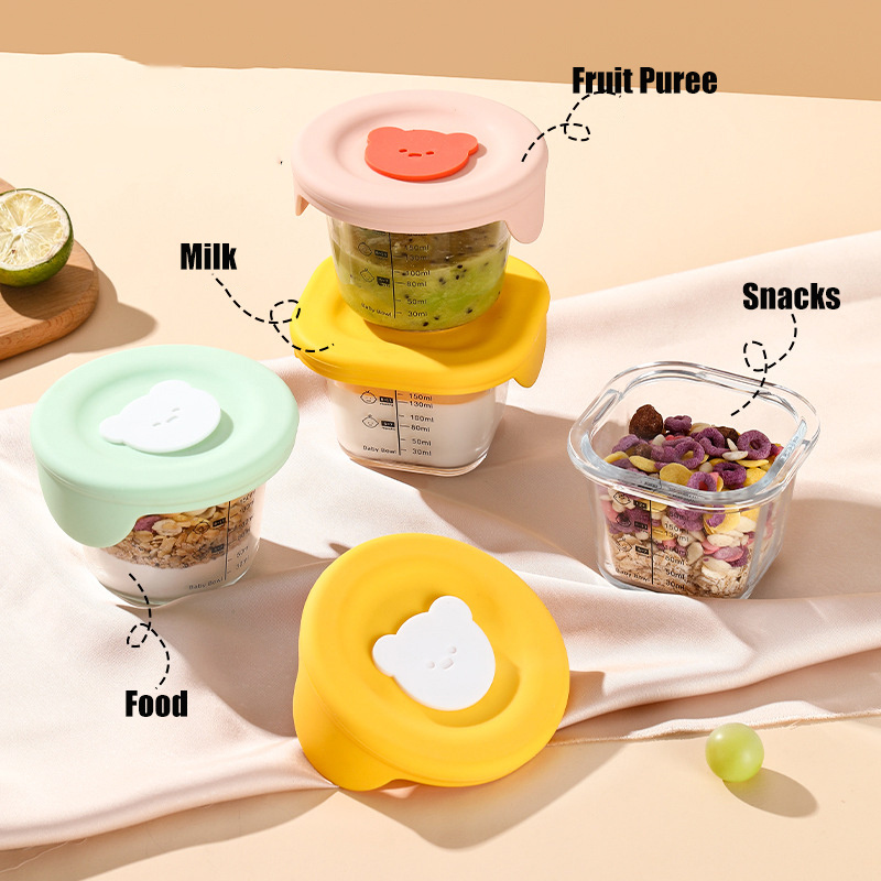 180 мл стеклянные банки для хр – обзор и цена Baby Food Glass Jars