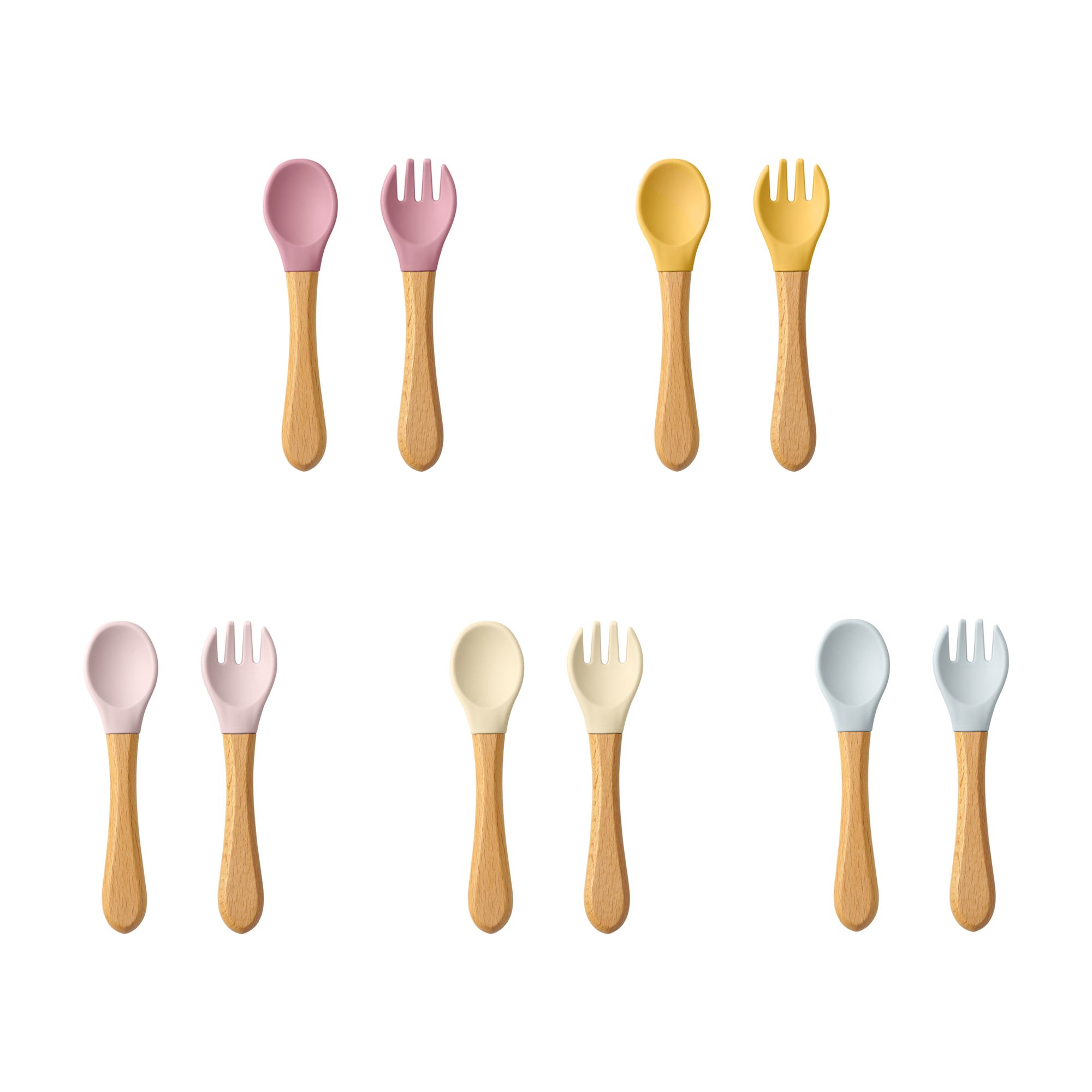 2 шт. детские обучающие ложки, – обзор и цена Baby Food Set