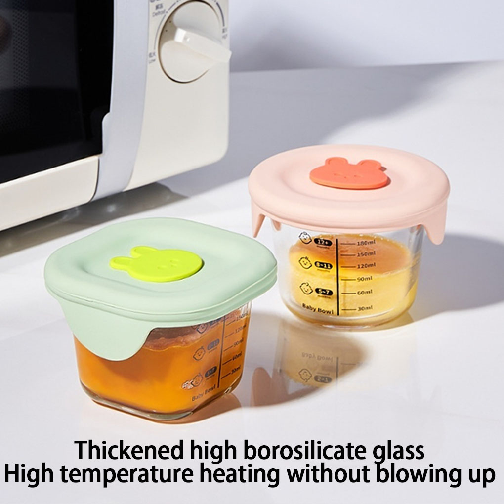 Набор из 4-х стеклянных баноче – обзор и цена Baby Food Glass Jars